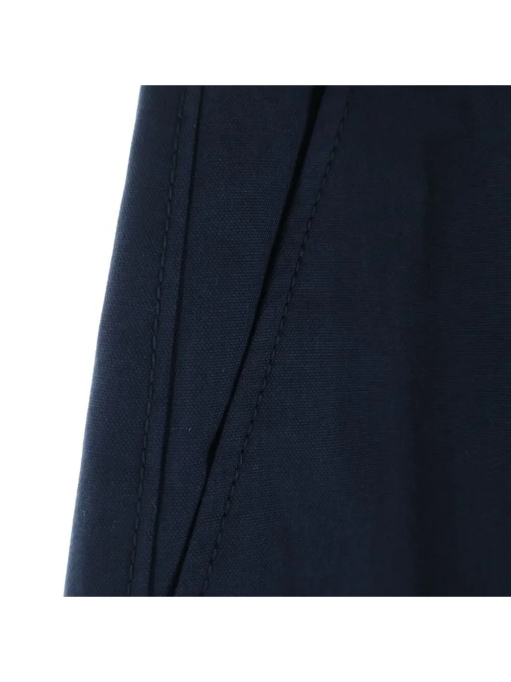 Gucci Logo Embroidery Straight Pants Navy